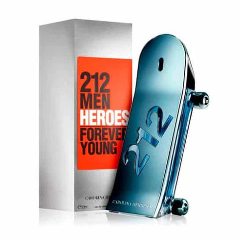 Perfume 212 Men Heroes De Carolina Herrera 90ml Eau De Toilette Hombre