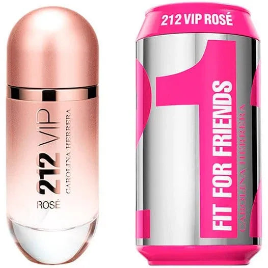 Perfume 212 Vip Rose Edición Limitada De Carolina Herrera 80ml Eau De Parfum