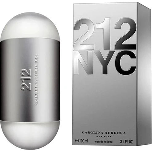 Perfume 212 Nyc Para Mujer De Carolina Herrera 100ml Eau De Toilette