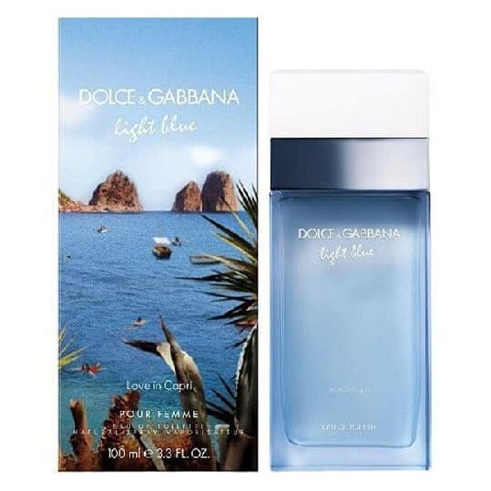 Perfume Dolce Gabbana Light Blue Love In Capri 100 Ml