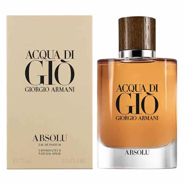 Perfume Acqua Di Gio Absolu Giorgio Armani 75ml