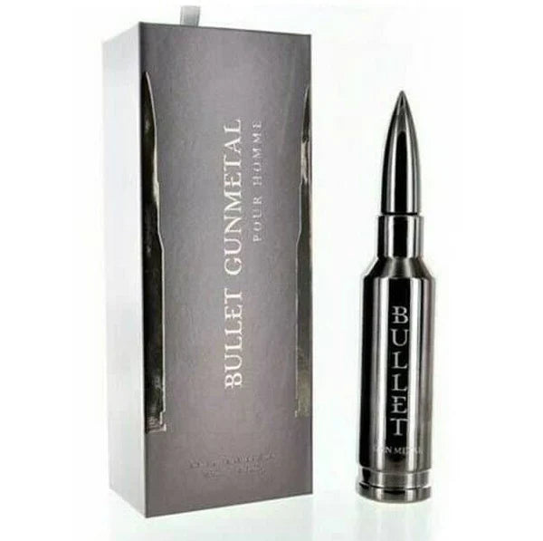 Perfume Bullet Gunmetal Bharara - 100ml - Eau De Parfum - Hombre