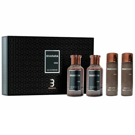 Estuche Bharara King Set Perfume - 100ml - Eau De Parfum - Hombre