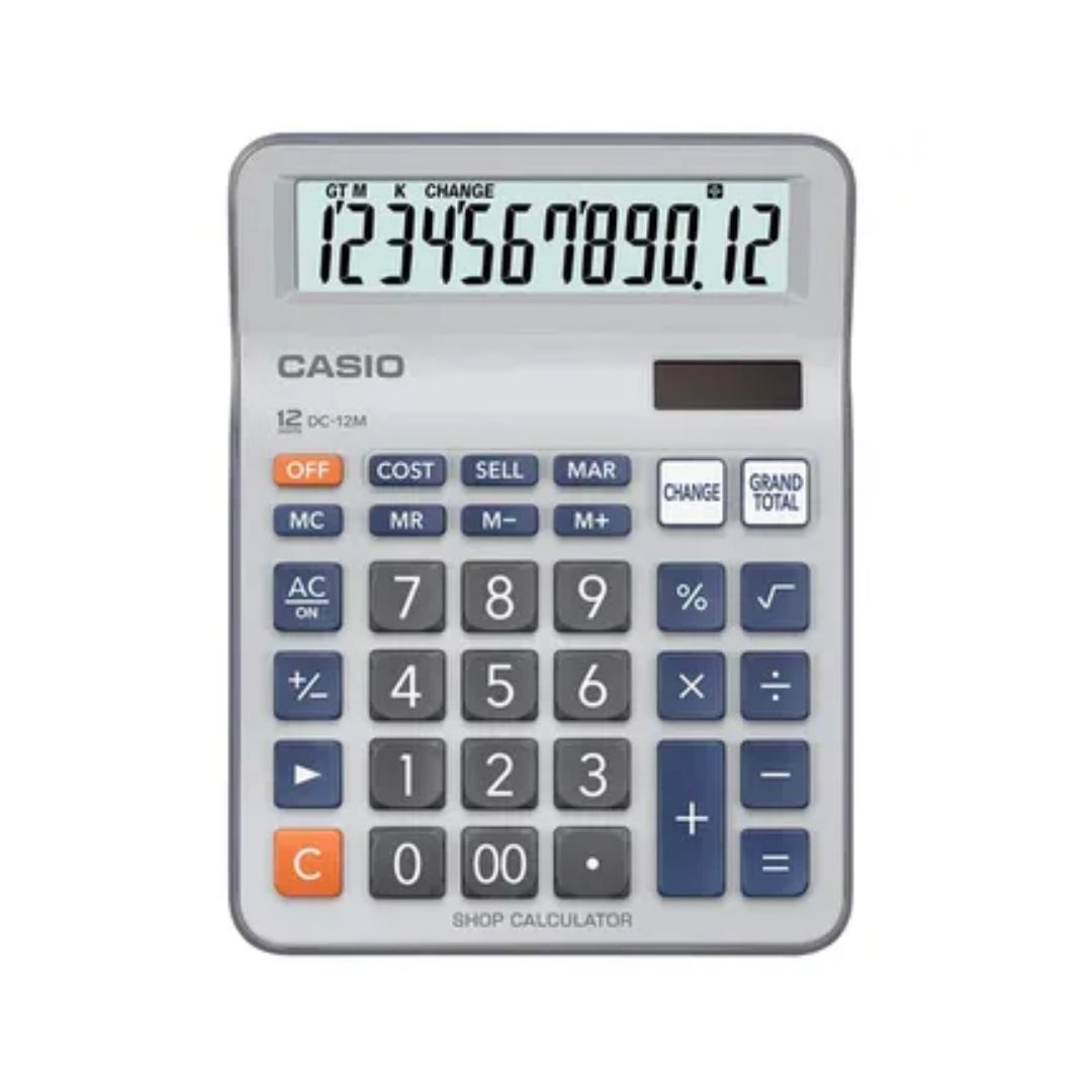 Calculadora Casio DC-12M-W-DP
