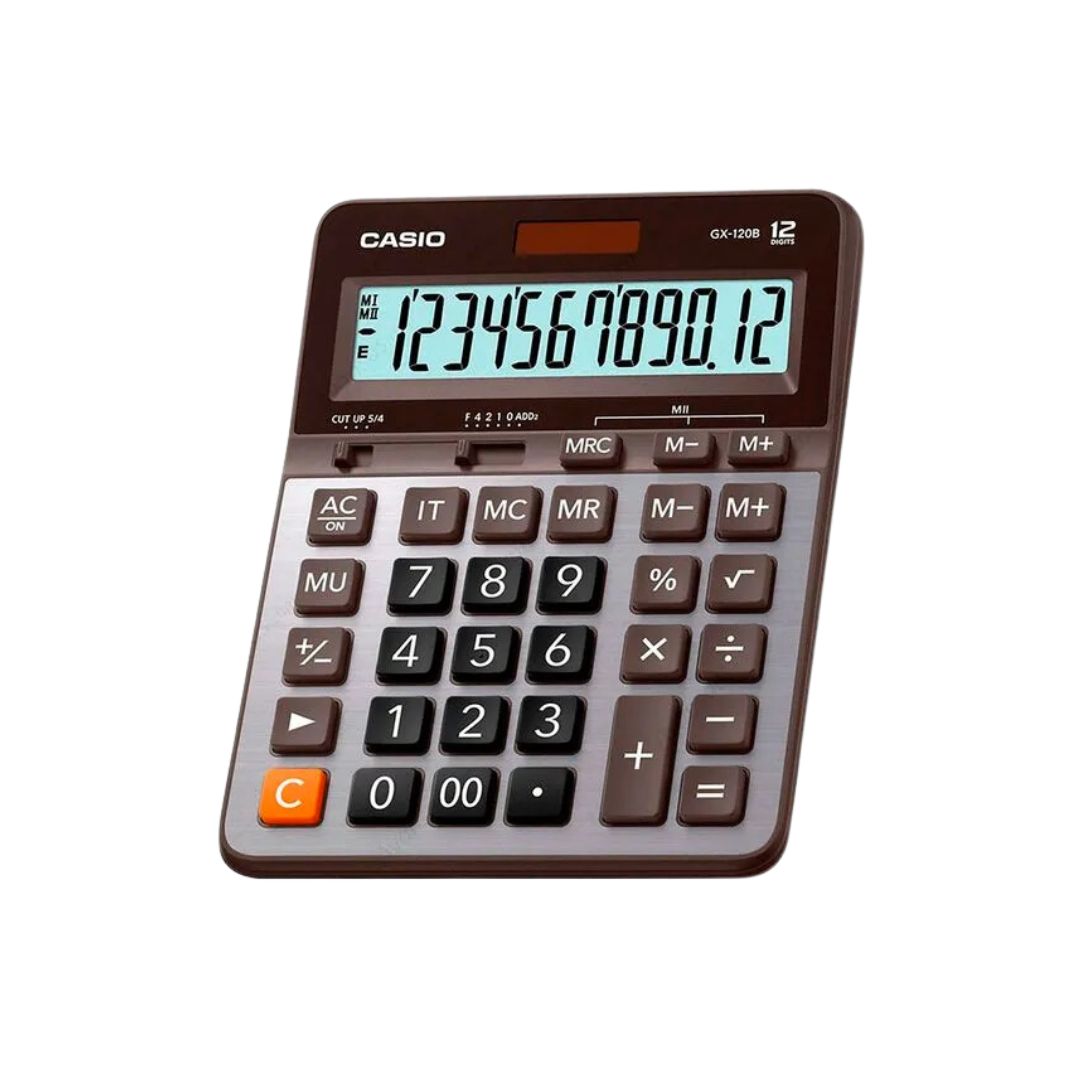 Calculadora Casio GX-120B-W-DC