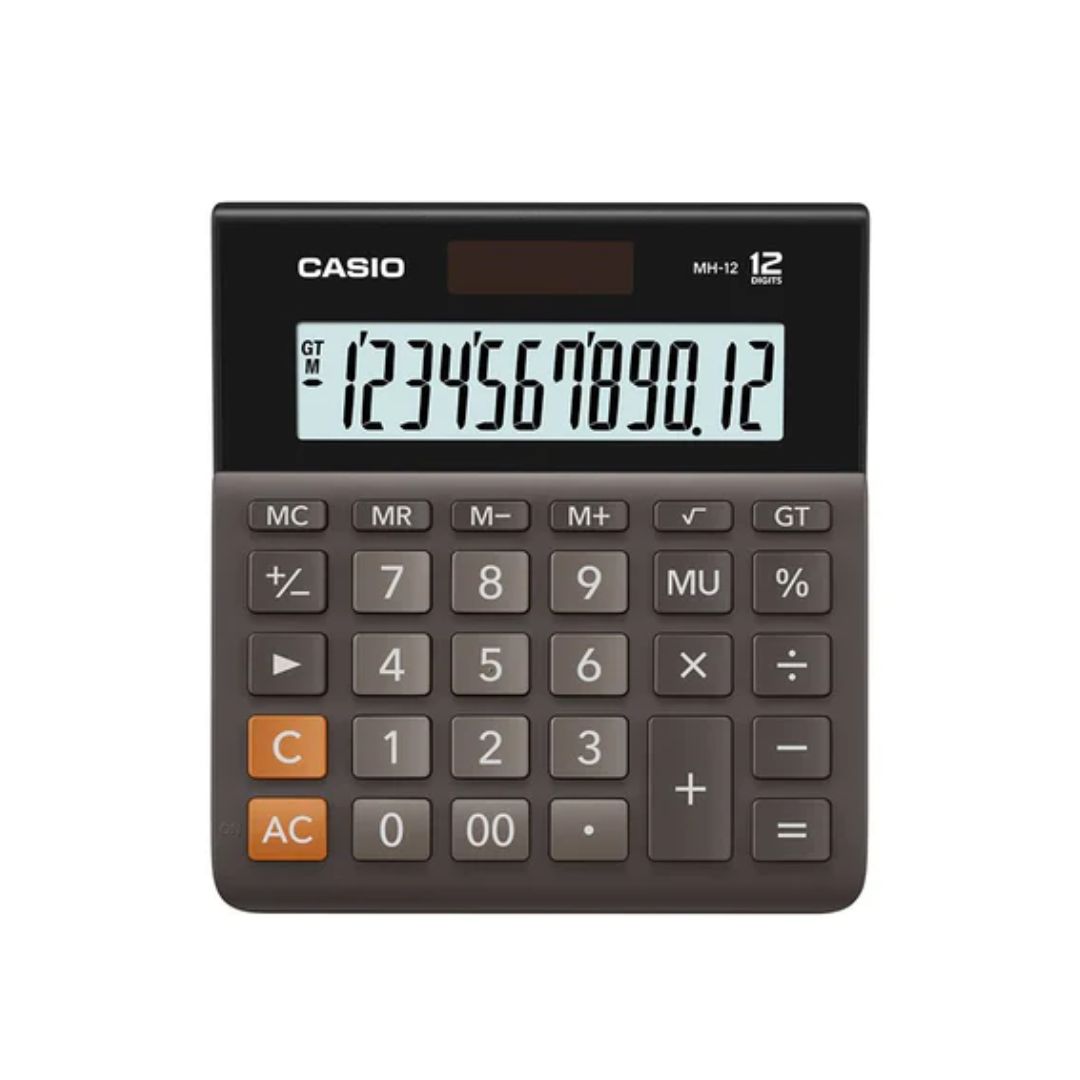 Calculadora Casio MH-12-BK-W-DP