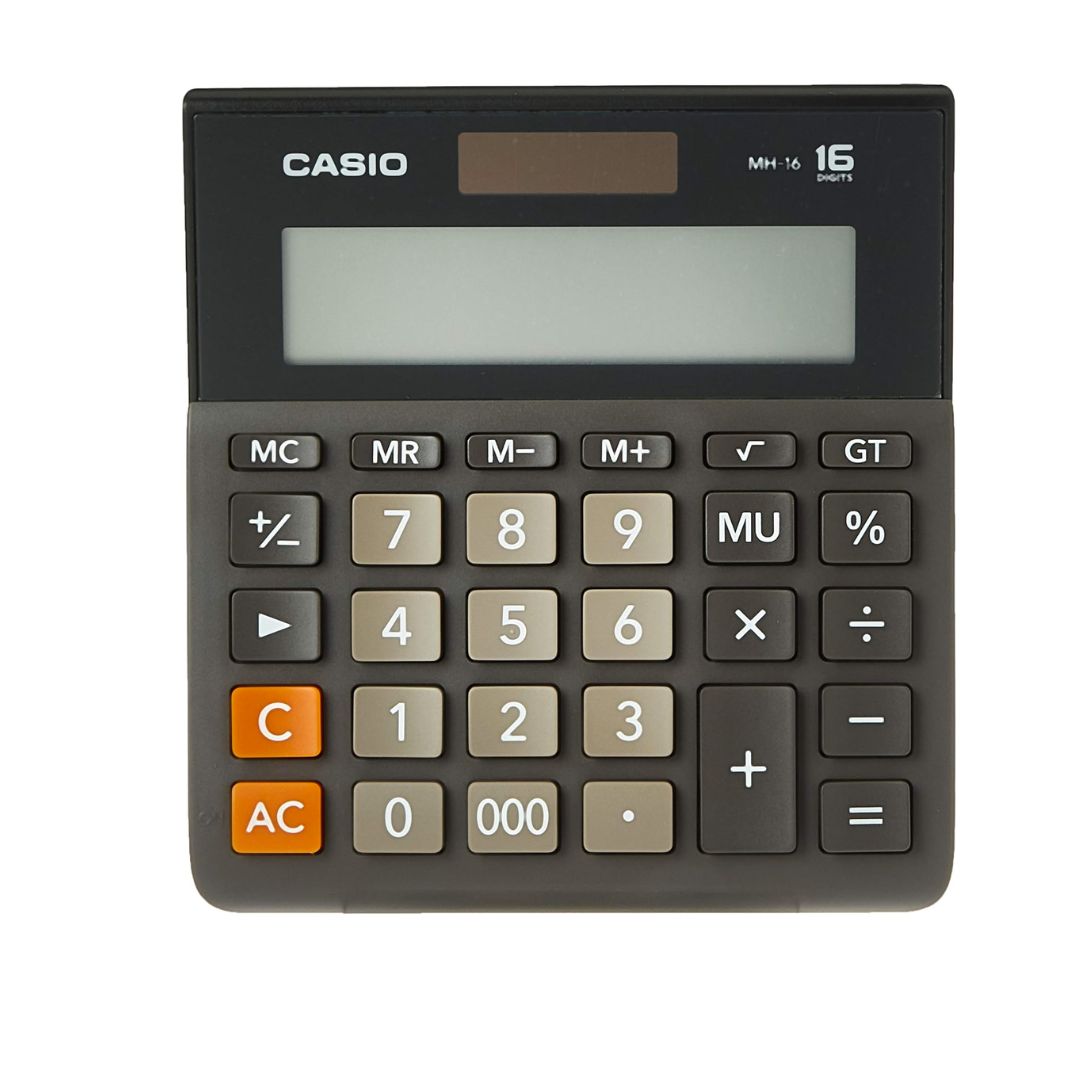 Calculadora Casio MH-16-BK-W-DP