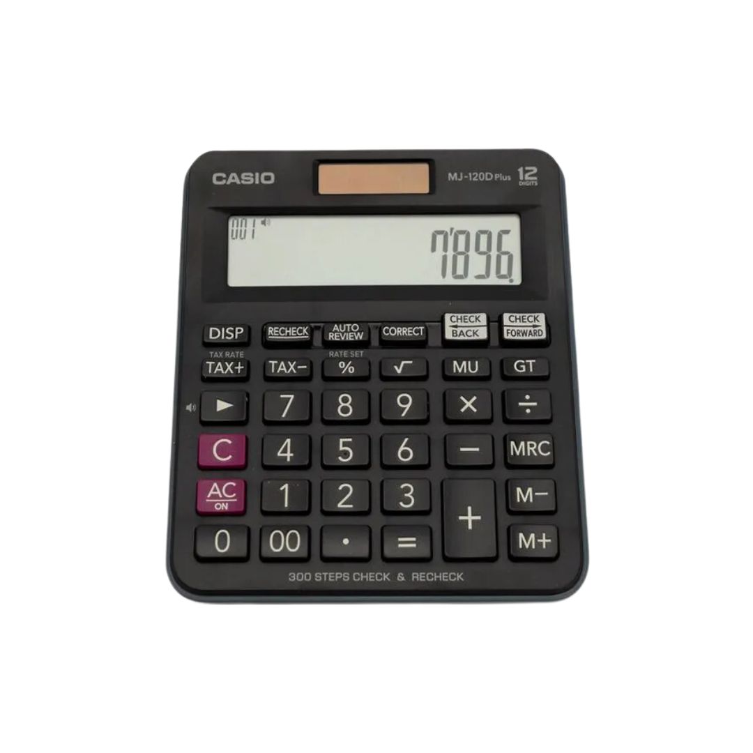 Calculadora Casio MJ-120DPLUSBKWADPW