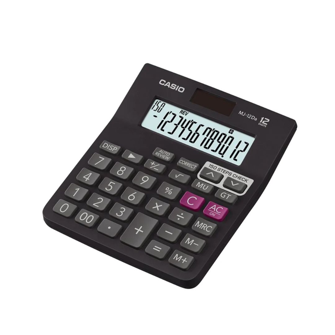 Calculadora Casio MJ-12DA-WA-DP-W