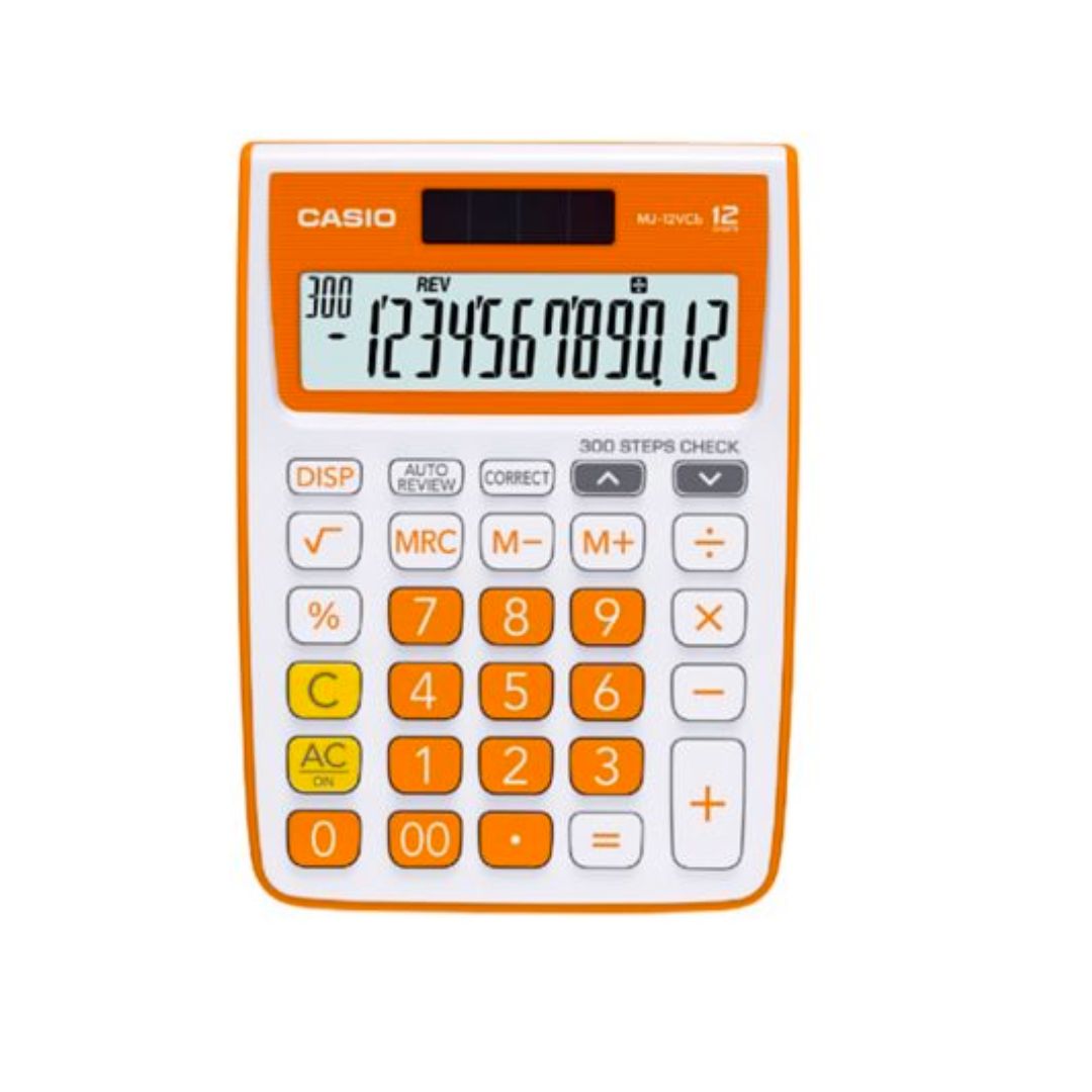 Calculadora Casio MJ-12VCB-RG-SA-DPPH