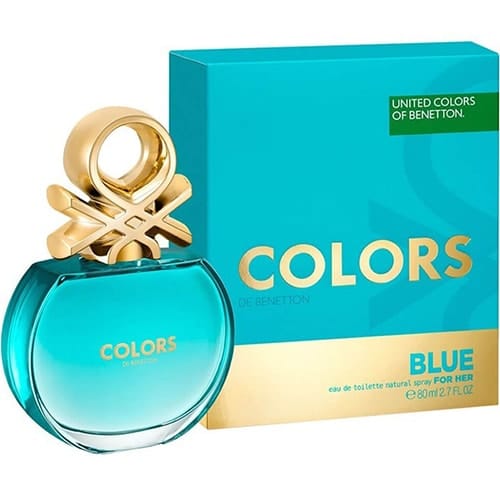 Perfume Benetton Colors Blue - Eau De Toilette - 80ml - Mujer