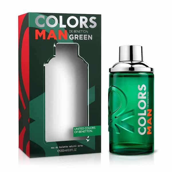 Perfume Benetton Colors Man Green 200ml - Eau De Toilette - Hombre