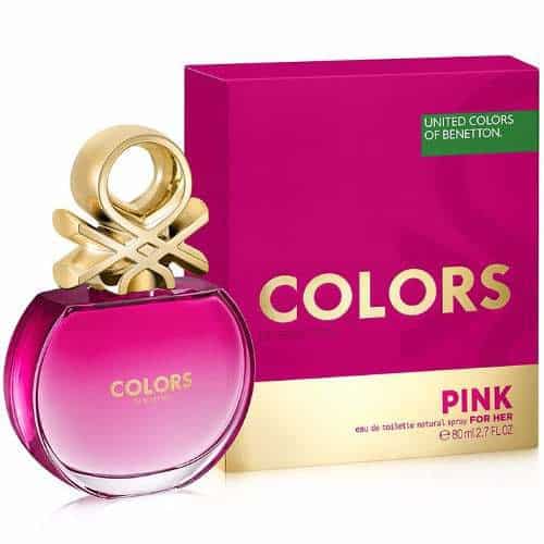 Perfume Benetton Colors Pink - Mujer - 80ml - Eau De Toilette