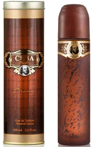 Perfume Cuba Brown De Parfums Des Champs Hombre Eau De Toilette 100ml