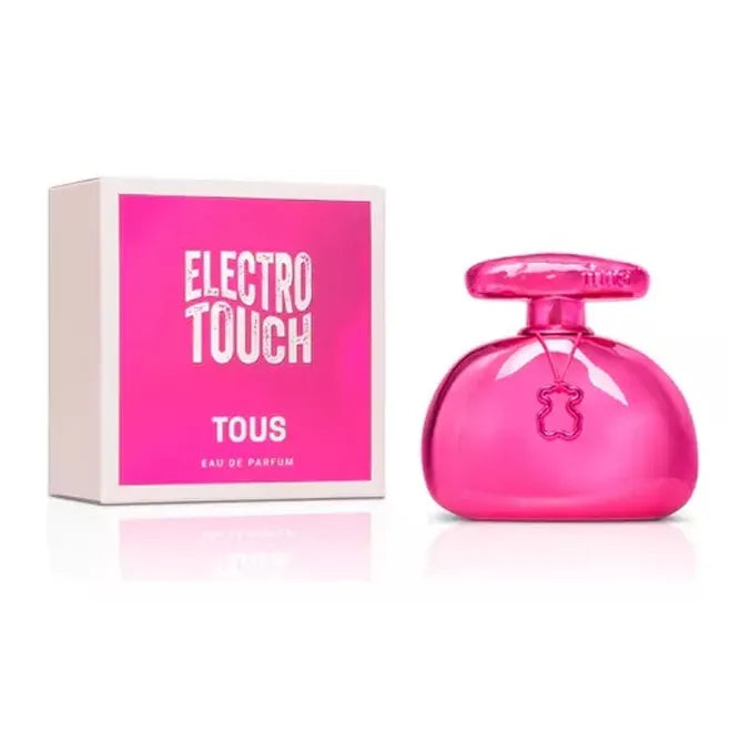 Perfume original Tous Electro Touch Eau de Parfum 100ml para mujer con esencia juvenil y sofisticada en un frasco elegante