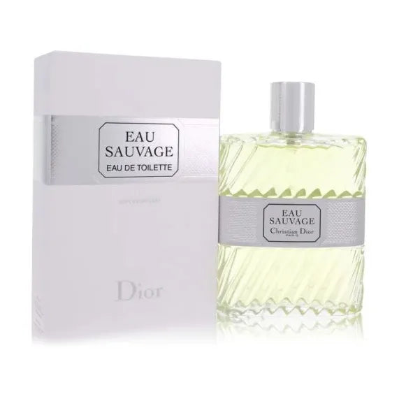 Perfume original Christian Dior Eau Sauvage Eau de Toilette 200ml para hombre con esencia sofisticada y atemporal