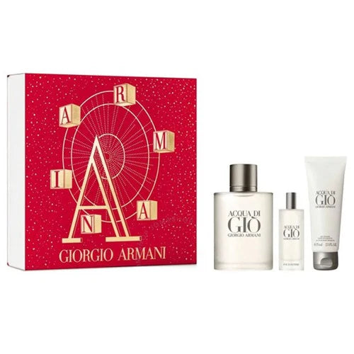 Aqua de gio estuche sale