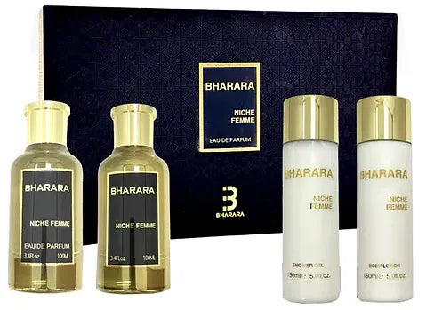 Estuche Bharara Niche Femme Set Perfume 100ml Eau De Parfum