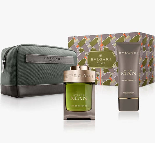 Estuche Bvlgari Man Wood Essence - Set - 100ml - Eau De Parfum