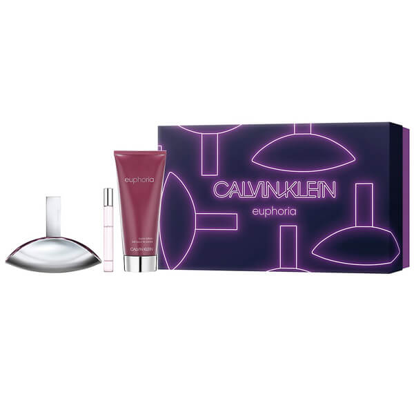 Estuche Euphoria De Calvin Klein Set 100ml Eau De Parfum Mujer