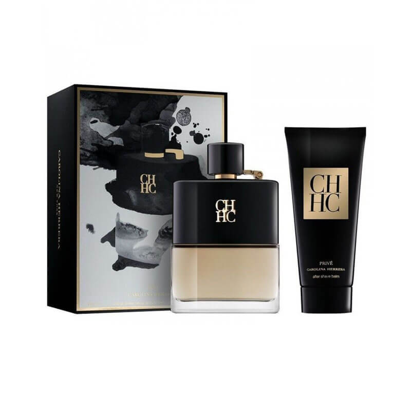 Estuche Ch Prive De Carolina Herrera Hombre Set 100ml Eau De Toilette