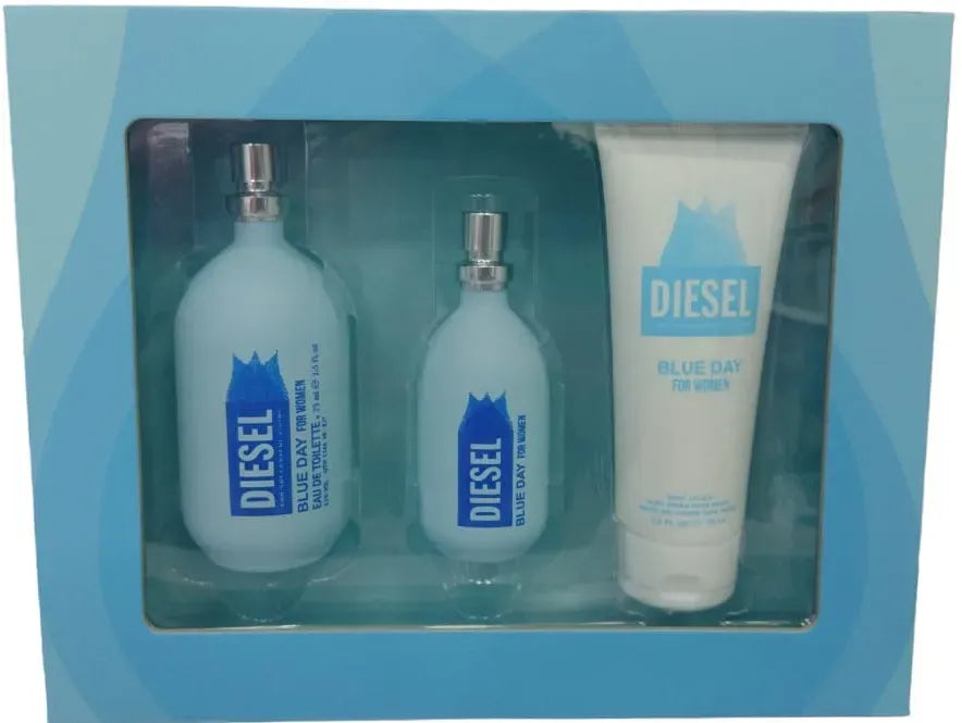 Estuche Diesel Blue Day – Eau De Toilette - 75ml – Set Mujer