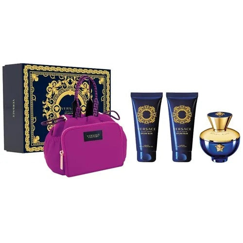 Set Estuche Dylan Blue Pour Femme Versace Mujer Edp 100ml