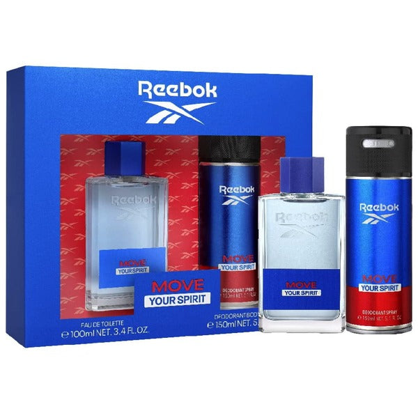 Estuche Reebok Move Your Spirit Set 100ml Eau De Toilette Hombre