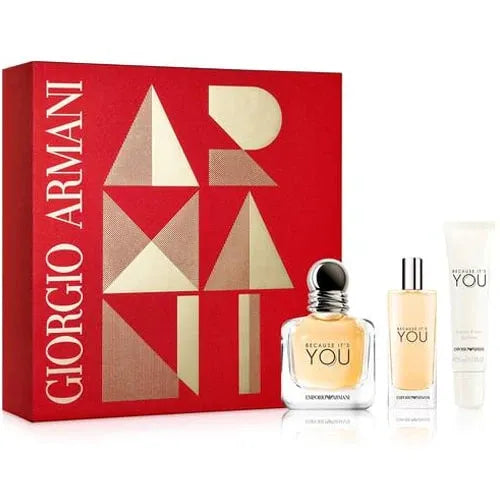 Giorgio Armani Because It's You Set Perfume Estuche 100 Ml