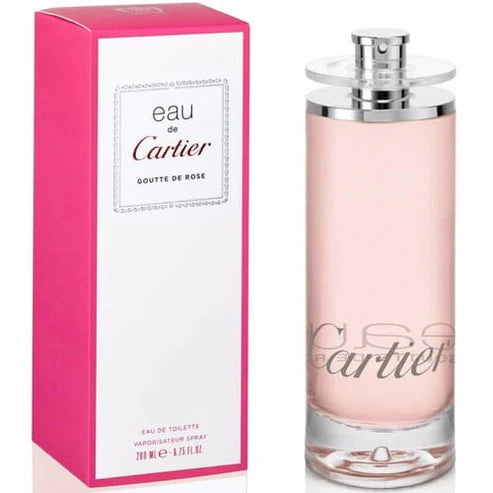 Perfume Eau De Cartier Goutte De Rose 200ml Eau De Toilette Mujer