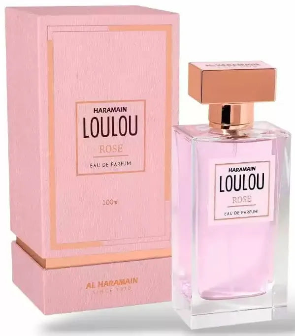 Perfume Loulou Rose Haramain 100ml Eau De Parfum
