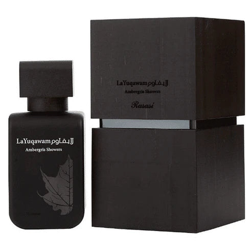 Perfume La Yuqawam Amber Gris Showers Rasasi 75ml Hombre Eau De Parfum