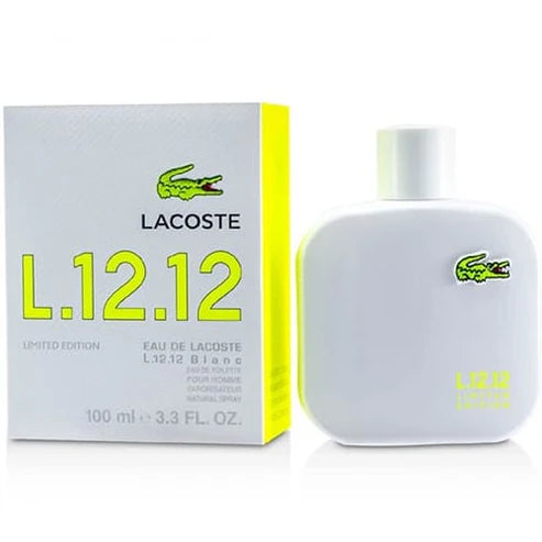 Perfume Eau De Lacoste Blanc L.12.12 Limited Edition Hombre Edt 100ml