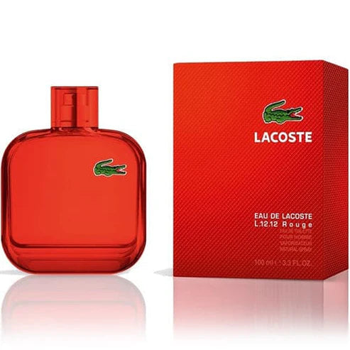 Perfume Eau De Lacoste L.12.12 Rouge Hombre Eau De Toilette 100ml