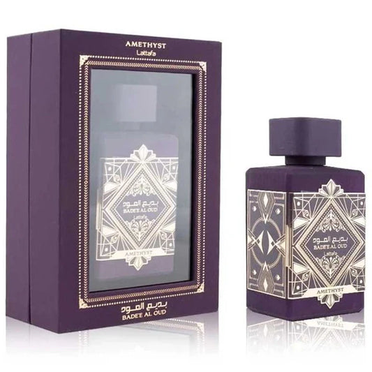 Perfume Lattafa Amethyst Bade'e Al Oud - 100ml - Eau De Parfum - Unisex