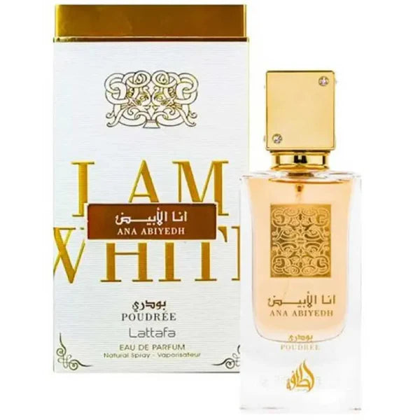 Perfume Lattafa Ana Abiyedh Poudree - 60ml - Eau De Parfum - Unisex