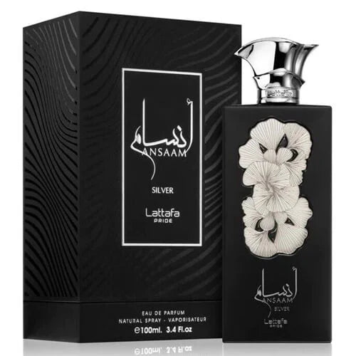 Perfume Ansaam Silver - Eau De Parfum - Lattafa - 100ml - Unisex