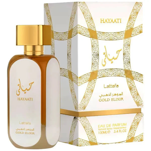Perfume Lattafa Hayaati Gold Elixir - Eau De Parfum - 100ml - Unisex