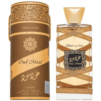 Perfume Lattafa Oud Mood Elixir - 100ml - Eau De Parfum - Unisex