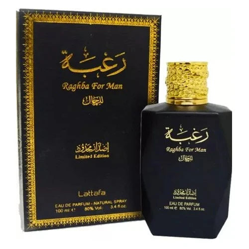 Perfume Lattafa Raghba - Eau De Parfum - 100ml - Hombre
