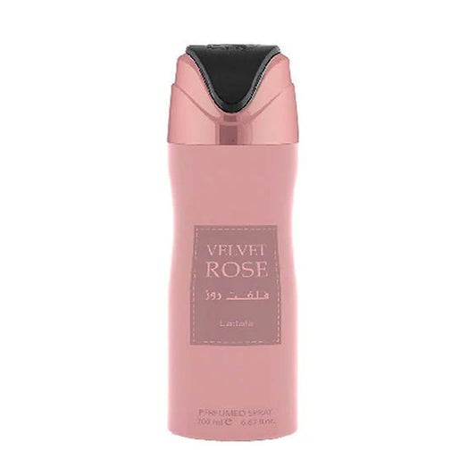 Spray Lattafa Velvet Rose Perfumed - Unisex - 200ml