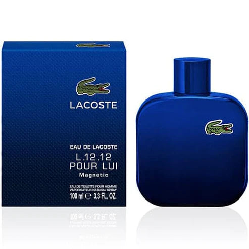 Perfume Lacoste Magnetic Pour Lui L.12.12 Eau De Toilette Hombre 100ml
