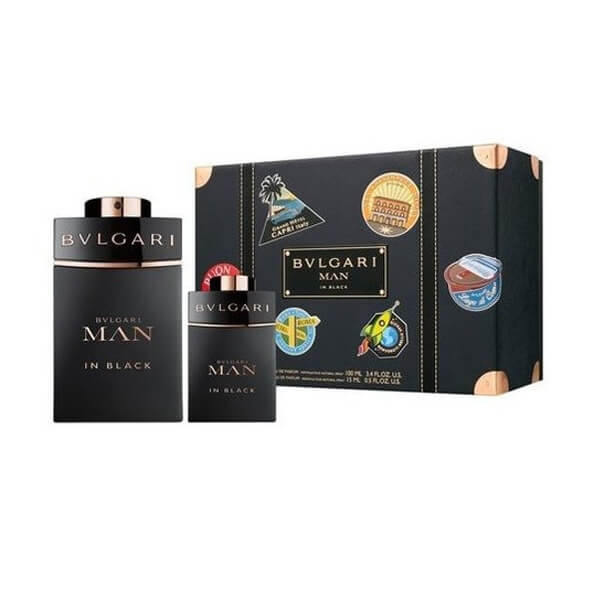 Bvlgari Man In Black Estuche Set - 100ml - Eau De Parfum - Hombre