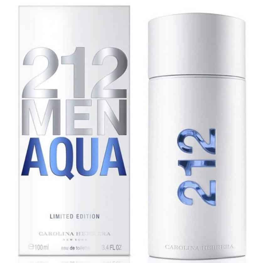 Perfume 212 Men Aqua De Carolina Herrera 100ml Eau De Toilette Hombre