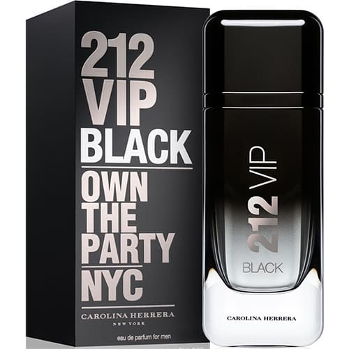 Perfume 212 Vip Black De 200ml Para Hombre Carolina Herrera Eau De Parfum