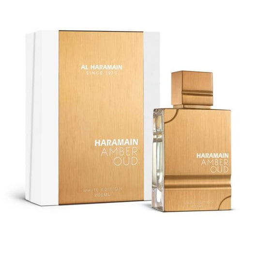 Perfume Al Haramain Amber Oud White Edition 200 ML