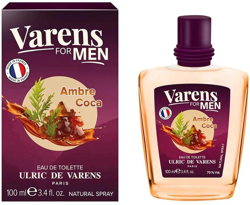Perfume Ambre Coca Ulric De Varens - 100ml - Eau De Toilette - Hombre