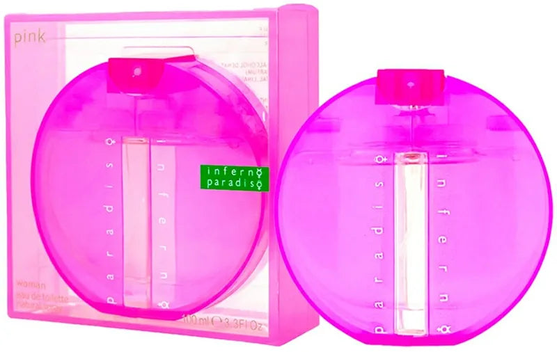 Perfume Paradiso Inferno Pink Benetton - 100ml - Eau De Toilette - Mujer