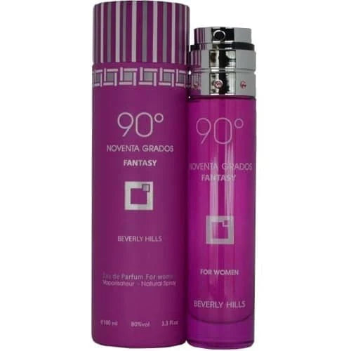 Perfume 90° Noventa Grados Fantasy Beverly Hills - 100ml - Eau De Parfum - Mujer