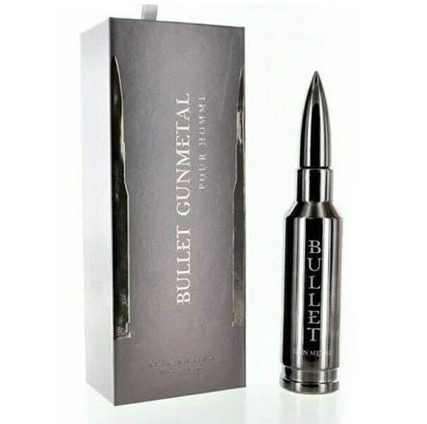 Perfume Bullet Gunmetal Bharara - 100ml - Eau De Parfum - Hombre
